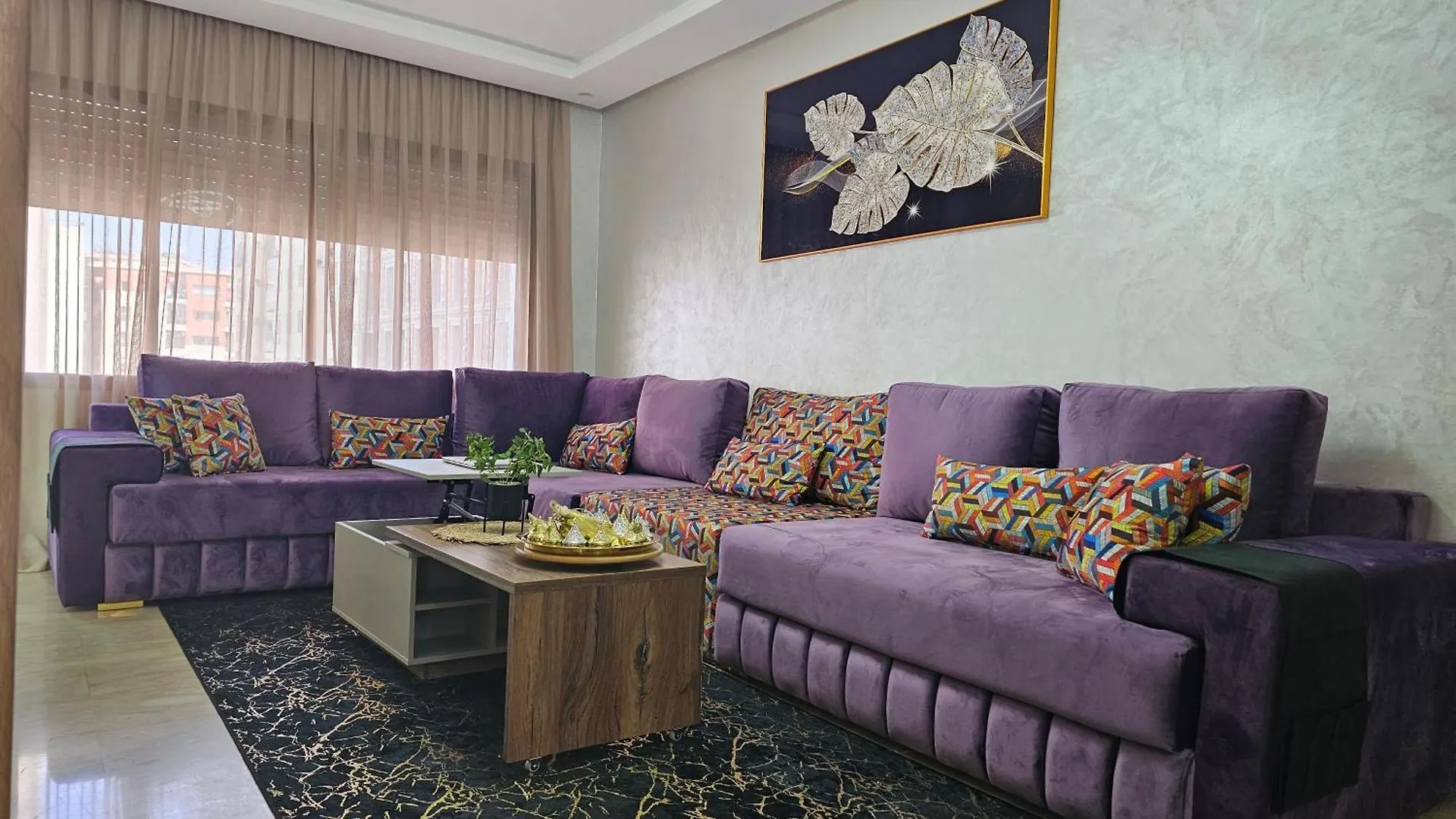 Modern 2Br, 2Ba Apartment With Sunny Balcony & Walk-In Closet, Premium Stay In Maarif